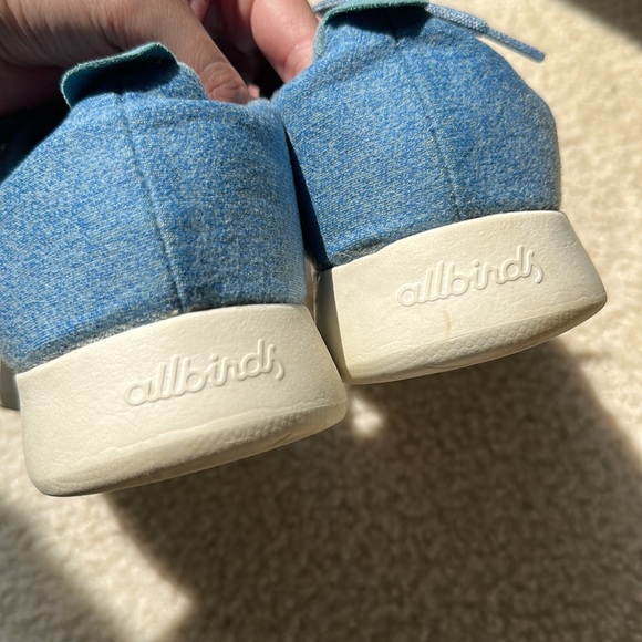 Allbirds Men’s Wool Runners Size 8 Blue - Picture 5 of 6